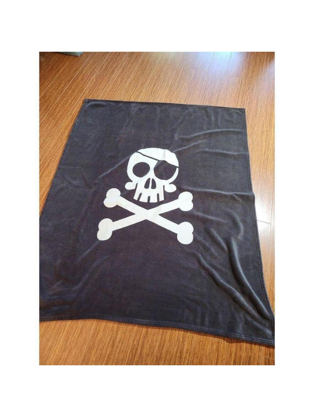 The Children's Place Skull Polar Fleece Throw Blanket